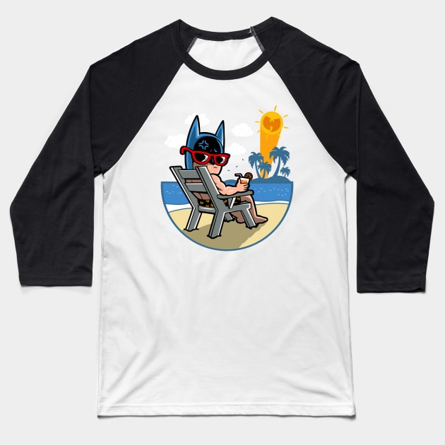 Wutang Is MoonKnight On The Summer Baseball T-Shirt by arsimatra.studio